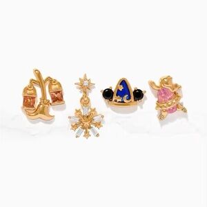 Disney gold earrings